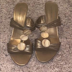 Cute Copper Slide With Stones